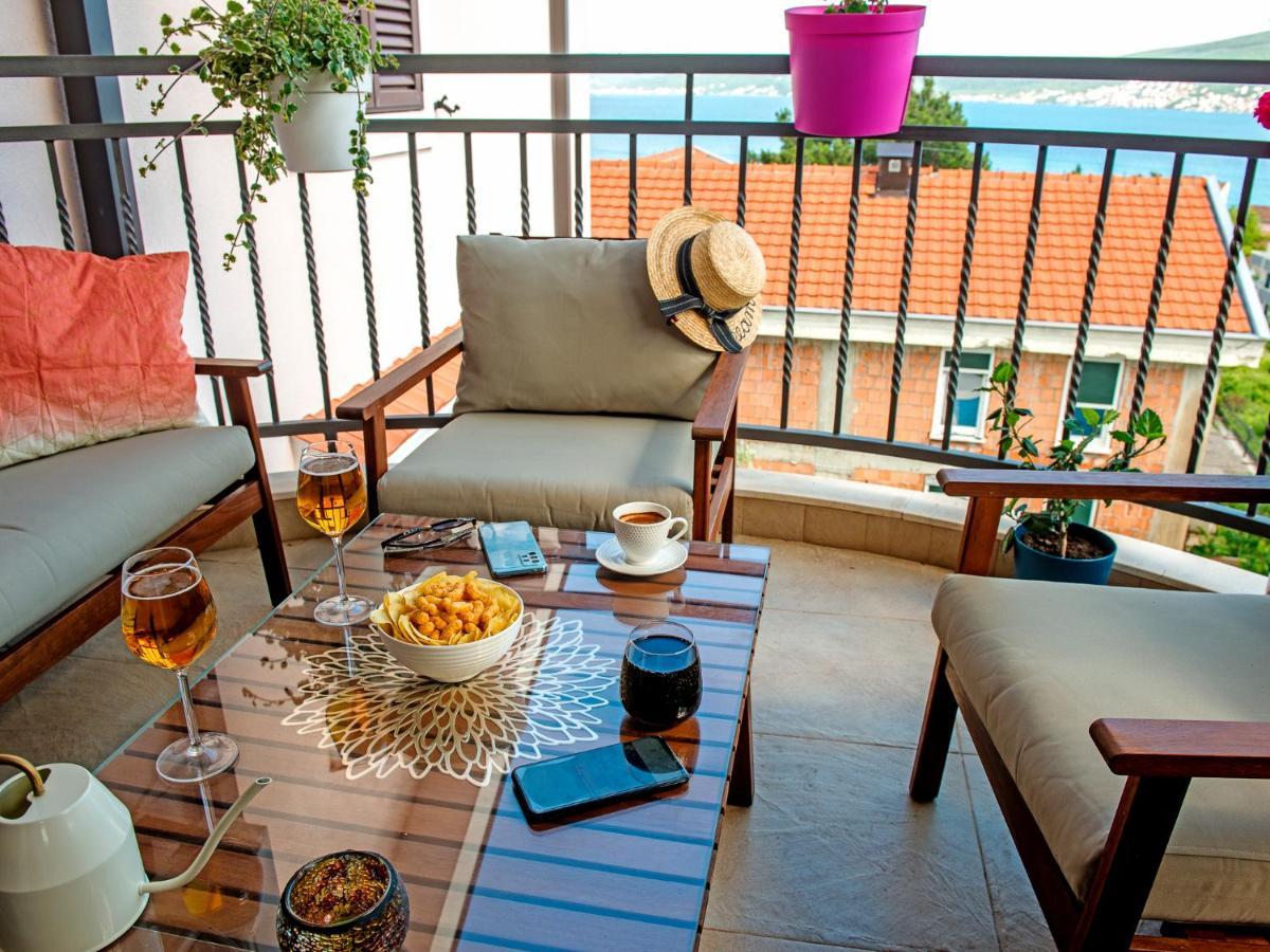 Cicciobello Lux Apartment Baosici With Stunning Sea View Zewnętrze zdjęcie